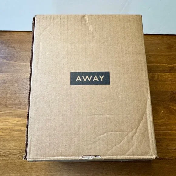 AWAY Kids Backpack New Cotton Candy Pink Yellow Colorblock Childrens Travel Bag - Picture 7 of 12